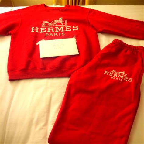 hermes sweatsuit.